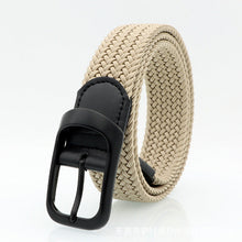 Load image into Gallery viewer, Belt Comfort and Casual Men's Leather Belt Elastic Elastic Woven Women's Belt