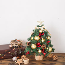 Load image into Gallery viewer, 45cm Christmas Tree with Lights Artificial DIY Christmas Decoration Ornaments