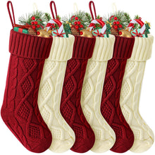 Load image into Gallery viewer, 3pcs/Set Christmas Stockings Sub Gift Bag Wool Christmas Stockings Christmas Pendant