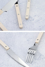 Load image into Gallery viewer, French Tableware Steak Knife and Fork Spoon Tea Spoon 4-Piece Set Western Food Knife, Fork and Spoon Suit