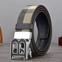 Load image into Gallery viewer, High-End Business Casual Men Automatic Buckle Belt All-Match Men's Pant Belt