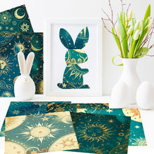 Load image into Gallery viewer, 12Pcs Tarot Star Sky Background Paper Diy Fantasy Universe Art Material Paper