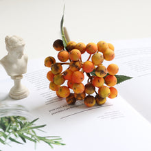 Load image into Gallery viewer, 10pcs Artificial berries, living room ornaments, Christmas decorative flower arrangements, accessories artificial berries