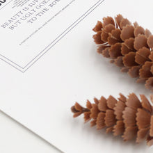 Load image into Gallery viewer, 10PCs Artificial Christmas Pine Cones DIY Decoration Accessories Atmosphere Festival Pendant Accessories