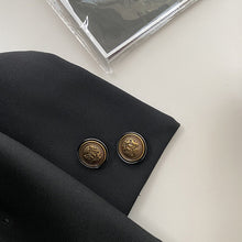 Load image into Gallery viewer, 5pcs/Set Vintage Casual Metal Button Ancient Gold Suit Coat Overcoat Decorative Buckle