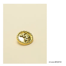 Load image into Gallery viewer, 5pcs/Set Bowknot Metal Buttons Sweater Coat Decoration Buttons