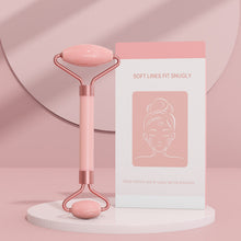 Load image into Gallery viewer, Crystal Roller Face Massage Stick Non-Jade Facial Beauty Flower Stem Double-Headed Ball Massage Board Device
