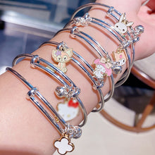 Load image into Gallery viewer, Cartoon Bracelet Small Bracelet Couple Girlfriends Three-Person Bracelet with Small Gift Student Jewelry