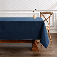 Load image into Gallery viewer, Waterproof and Oil-Proof Tablecloth Pure Color Thickened Rectangular Table Dustproof Tablecloth