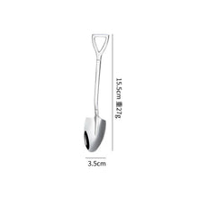 Load image into Gallery viewer, Stainless Steel Shovel Spoon Watermelon Shovel Dessert Spoon Ice-Cream Spoon Creative Shovel