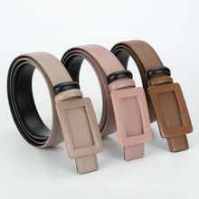 Load image into Gallery viewer, Leather Belt Wide Jeans Decorative Band Waist Seal Dress Versatile Two-Layer Women's