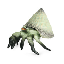 Load image into Gallery viewer, Hermit Crab Simulation Marine Animal Crab Submarine Creature Model Children's Educational Learning Toy Fish Tank Decoration