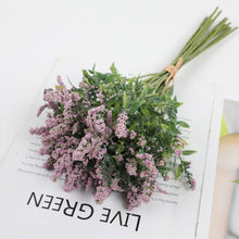 Load image into Gallery viewer, 12pcs/Set Simulation Bridal Bouquet Wedding Bouquet Hydrangea Fake Flower Furnishings Decorative Simulation Flower