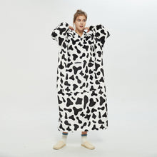 Load image into Gallery viewer, Hooded Lazy Blanket Pullover Double-Layer Blanket Sweater for Women Cold Protection in Autumn and Winter Thermal Pajamas