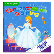 Load image into Gallery viewer, 20 Volumes Sticker Book Concentration Potential Development Stickers Children Enlightenment Baby Books for Early Education