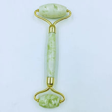Load image into Gallery viewer, Jade Beauty Container Xiuyu Roller Massager Jade Roller Facial Scraping Plate