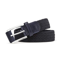 Load image into Gallery viewer, Men's Canvas Pin Buckle Belt Women's Woven Elastic Waistband Outdoor Tactics Belt
