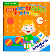 Load image into Gallery viewer, 20 Volumes Sticker Book Concentration Potential Development Stickers Children Enlightenment Baby Books for Early Education