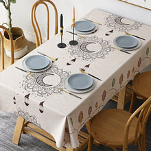Load image into Gallery viewer, Holiday Night Restaurant PVC Waterproof Tablecloth Oil-Proof