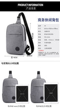 Load image into Gallery viewer, Men's Sport Outdoor Swagger Bag Polyamides and Nylon Backpack for Travelling
