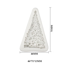 Load image into Gallery viewer, New Christmas Tree Gift Fondant Silicone Mold DIY Chocolate Cake Decoration Baking Tool