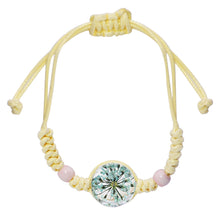 Load image into Gallery viewer, Dried Petal Braided Rope Bracelet Female Stretch Japanese and Korean Girlfriends Carrying Strap Children