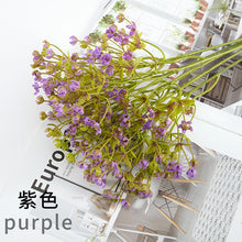 Load image into Gallery viewer, 6pcs/Set Starry Artificial Flower Simulation Bridal Bouquet Wedding Props Home Artificial Flower Arrangement Decorative Flowers