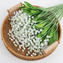 Load image into Gallery viewer, 20Pcs simulated green plant lily of the valley wedding artificial bouquet home decoration flower