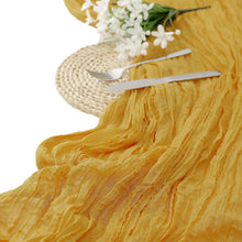 Load image into Gallery viewer, Voile Champray Table Runner Bohemian Twist Tablecloth Party Decoration Table Runner