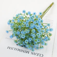 Load image into Gallery viewer, 6pcs/Set Starry Artificial Flower Simulation Bridal Bouquet Wedding Props Home Artificial Flower Arrangement Decorative Flowers