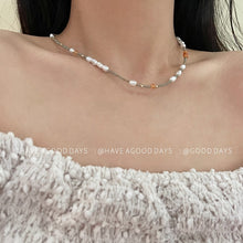 Load image into Gallery viewer, Stringed Pearls Necklace Fashion Short Necklace Accessories Necklace