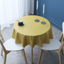 Load image into Gallery viewer, Solid Color Nordic Tablecloth Waterproof Oil-Proof Disposable PVC Table Cloth Household Rectangular Coffee Table Cloth Simple Table Mat