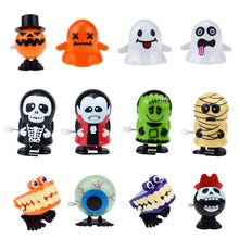 Load image into Gallery viewer, Halloween Wind-up Toy Suit Movable Winding with Eyes Jumping Ghost Tooth Witch Witch Gift