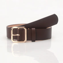 Load image into Gallery viewer, Retro Simple All-Match Square Buckle PU Leather Popular Belt for Women