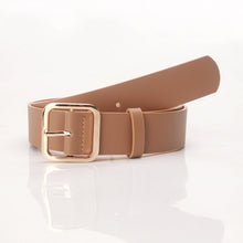 Load image into Gallery viewer, Retro Simple All-Match Square Buckle PU Leather Popular Belt for Women