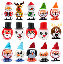 Load image into Gallery viewer, Christmas Clockwork Suit Toy Holiday Gift Movable Santa Claus Toy Suit