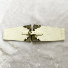 Load image into Gallery viewer, Women's Elastic Ultra-Wide Retro Waist Seal Elastic Belt