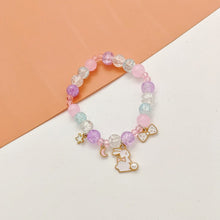 Load image into Gallery viewer, New Cute Cartoon Bunny Colorful Beaded Bracelet Female Student Children Gift Cross-Border Sold Jewelry Bracelet
