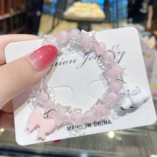 Load image into Gallery viewer, Cute Dog Cartoon Bell Bracelet XINGX Candy Big Ear Dog Girl Heart Student Bracelet Girlfriends' Gift