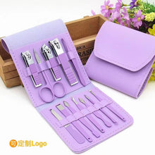 Load image into Gallery viewer, Beauty Pliers Manicure Fingernail Maintenance Kit Stainless Steel Manicure Set Fingernail Maintenance Kit Manicure Set