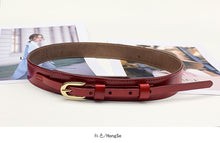 Load image into Gallery viewer, Women's Genuine Leather All-Match Korean Ins Style Waist Seal Belt Women's Matching Coat Pants
