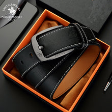 Load image into Gallery viewer, Belt Men Leather Pin Buckle Men's Belt Men First Layer Pure Cattlehide Pant Belt
