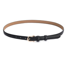 Load image into Gallery viewer, Women's Belt D Buckle Thin Belt Simple Ins Style Decorative Jeans for Women