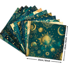 Load image into Gallery viewer, 12Pcs Tarot Star Sky Background Paper Diy Fantasy Universe Art Material Paper