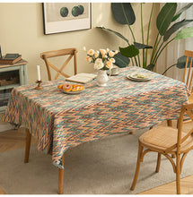 Load image into Gallery viewer, American Tablecloth Household Rectangular Chenille Fabric Jacquard Table Cloth