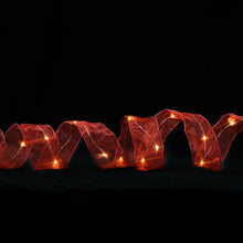 Load image into Gallery viewer, 5cm Christmas Tree Luminous Ribbon LED Lighting Chain Christmas Decorations