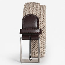 Load image into Gallery viewer, Belt Men's Thin Business Casual Pants with Youth All-Matching Breathable Woven Belt Men