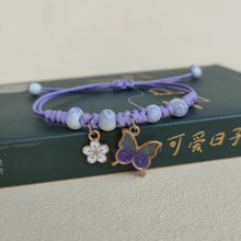 Load image into Gallery viewer, New Korean Style Simple Flower Bracelet Female Student Girlfriend Gifts Woven Hand Jewelry