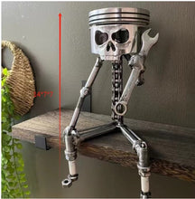 Load image into Gallery viewer, Pistonskullfacesculpture Face Sculpture Resin Gear Doll Ornaments