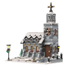 Load image into Gallery viewer, MOC-58208 Christmas Winter Series Winter Chapel Building Compatible Assembly Educational Building Blocks Toy
